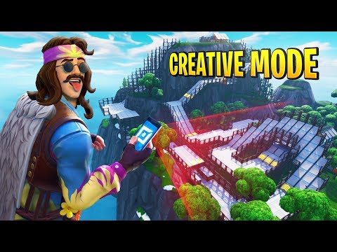 The NEW Fortnite Creative Mode GAMEPLAY!