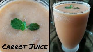 Quick & Easy Fresh Carrot Juice