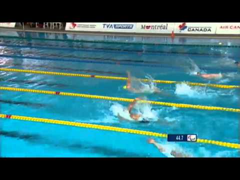 Swimming - men's 100m backstroke S9 - 2013 IPC Swimming World Championships Montreal