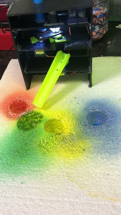color sorting machine using Arduino - YouTube