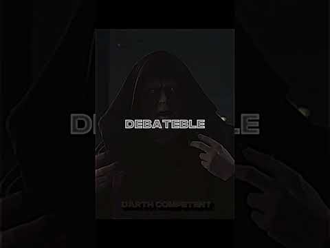 Vader VS Sidious (in terms of writing)