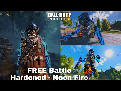 ✓HOW TO CLAIM THE FREE Hardened Neon Fire Bundle LOT WITH  PRIME ON COD  MOBILE 