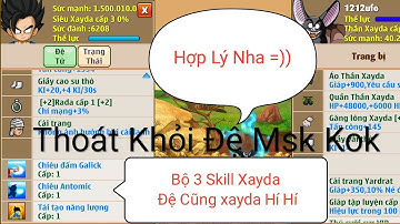 Ngọc rồng online Đổi Bộ 3 Skill đệ tử bằng Ngọc Rồng Bí Ngô