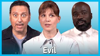 EVIL stars Katja Herbers, Mike Colter, &amp; Aasif Mandvi break down the Season 4 premiere | TV Insider