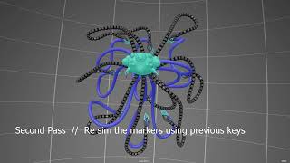 Animating with Physics  // Tentacles Master //  Sentinel 4.0 _ Locomotion test