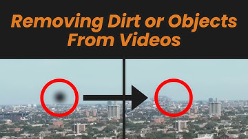 How to Remove Lens Dirt or Objects from Videos | After Effects Tutorial
