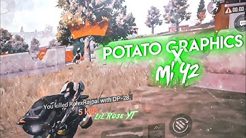 POTATO GRAPHICS X MI Y2🔥PUBG MONTAGE | SAMSUNG A3,A5,A6,A7,J2,J5,J7,S5,S6,S7,59,A10,A20,A30,A50,A70