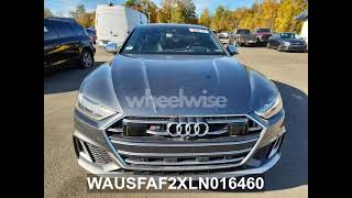 2020 Audi S7 Prestige Vin Wausfaf2Xln016460
