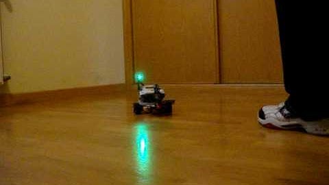 Mindstorms - Shooterbot scanning