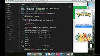 [React Native Expo] Pokemon Search - Making a simple router with state