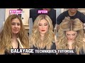 How to Freehand Balayage Hair | Learn Tips and techniques for perfecting Balayage - Finish PART2