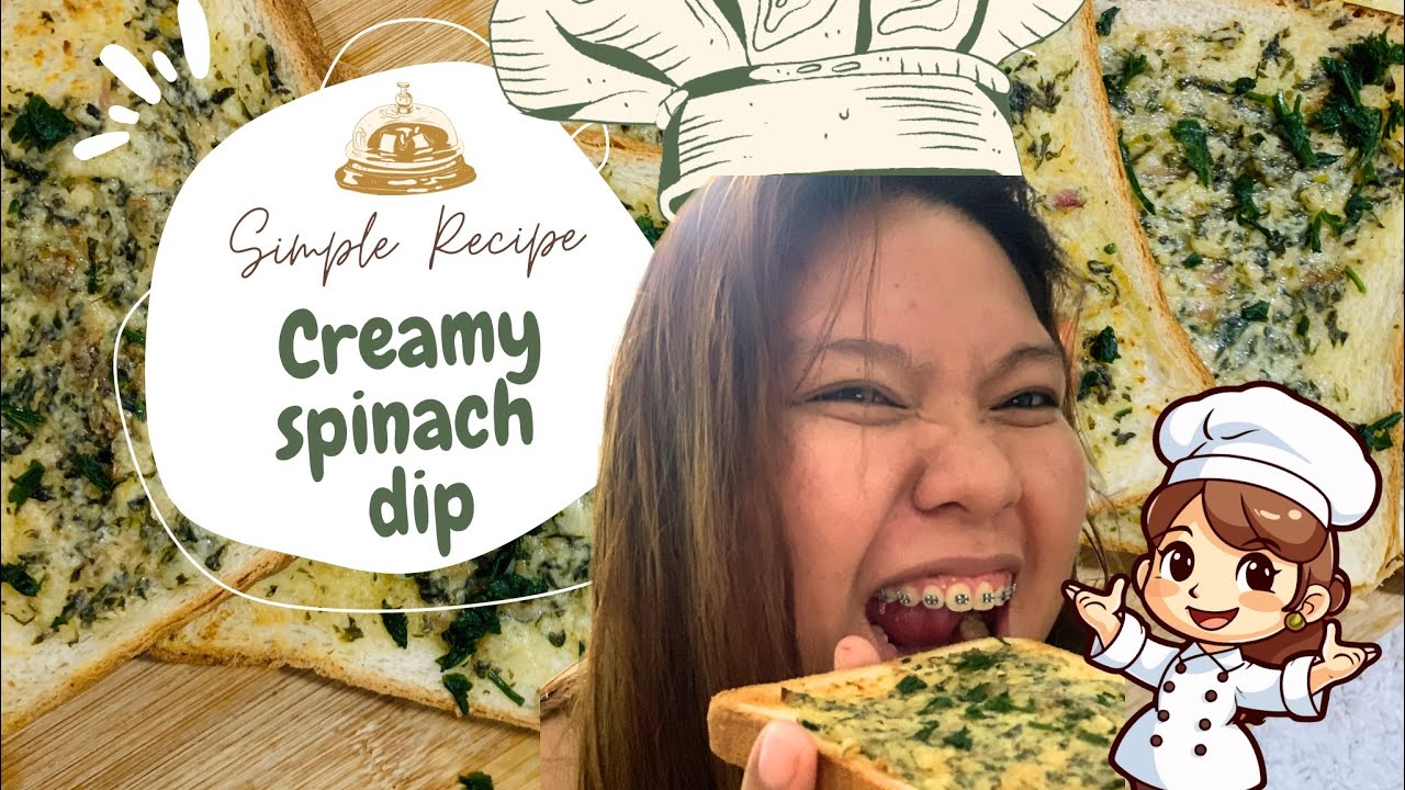 Creamy Spinach Dip Simple Recipe Guen Fooks Vlog Ep 03 YouTube