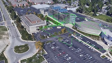 DJI P4 Flight Path Visualization