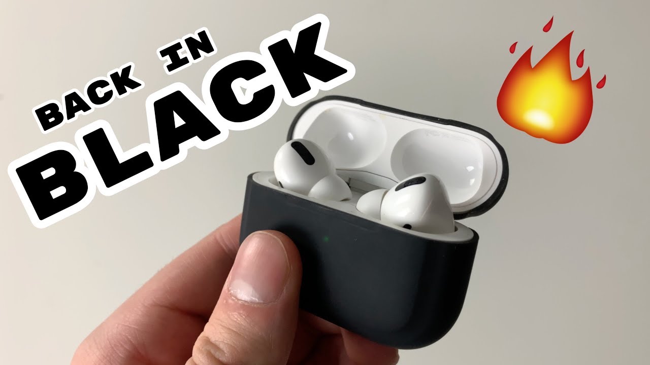 BLACK AirPods Pro CASE - Delidigi from Amazon - YouTube