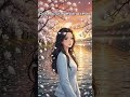Fall Asleep in 5 Minutes 🌸 Spring Blossom Rain &amp; Soft Piano for Deep Sleep