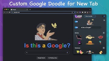 Custom Doodle for Google Chrome extension - Customize your Chrome New Tab