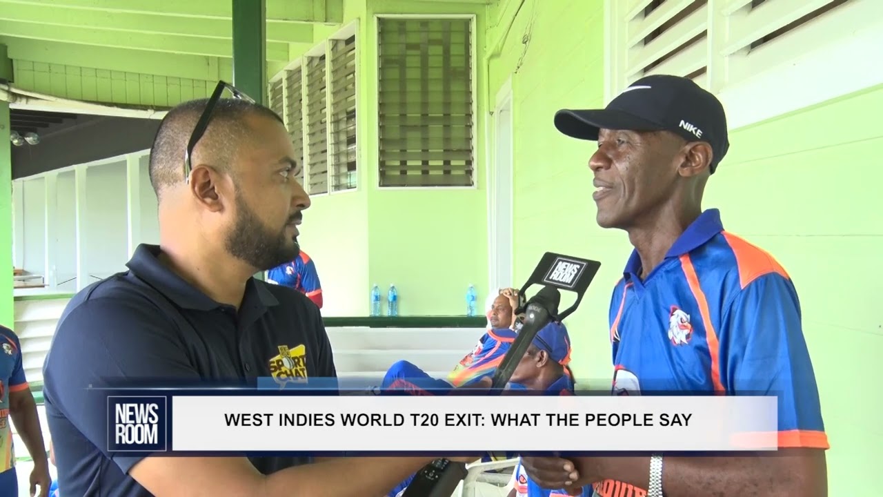 GUYANESE REACT TO WEST INDIES FIRST ROUND EXIT AT WORLD T20  5