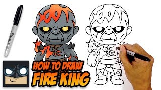 how to draw fortnite fire king prisoner stage 4