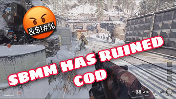 SBMM is ruining Call of Duty Cold War