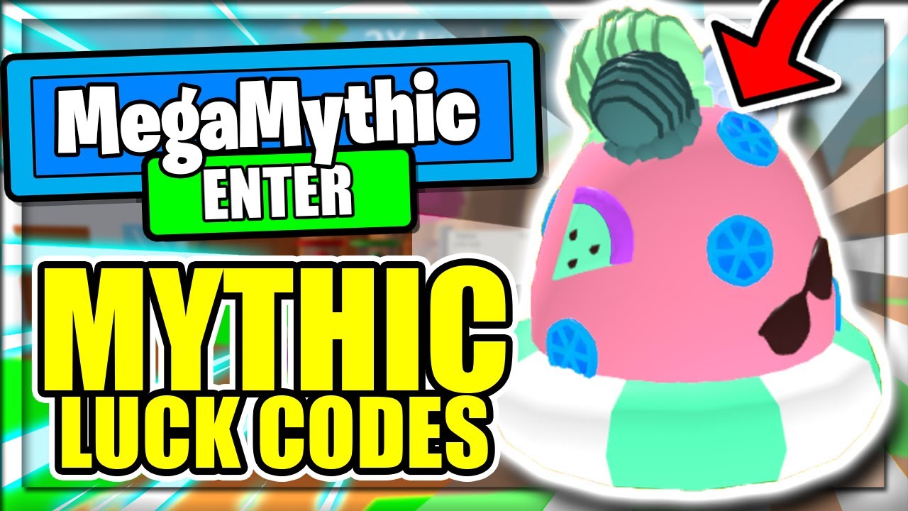 ALL NEW MEGA MYTHIC LUCK UPDATE CODES Bubble Gum Simulator Roblox YouTube