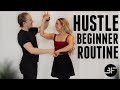 Hustle dance moves for beginners  hustle dance beginner practice routine