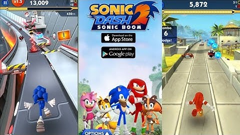 Sonic Dash 2  Sonic Boom Run   | Offline Games 2024  | Gameplay Walkthrough | ( Android & IOS)