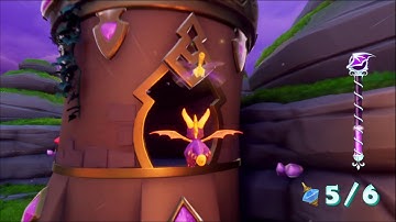 Spyro 2 (Reignited) Walkthrough 100% (Part 1 - Summer Forest) No Commentary