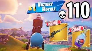 110 Elimination Duo vs Squads WINS Full Gameplay (Fortnite Chapter 5 Season 1)!