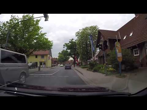 Enjoy a relaxing drive through rural Lower Saxony (Germany)