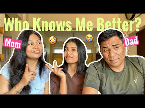 Mom or Dad? Who Knows Me More? 😳🙈 Parents Tag! #family #challenge #momdad