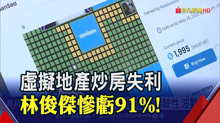 META将元宇宙打入冷宫？虚拟地产崩盘...不只林俊杰赔9成！陈零九.黄立成也住"套房"｜非凡财经新闻｜20230419 - 天天要闻