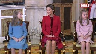 La reina Letizia, una madre orgullosa pendiente en todo momento de Leonor