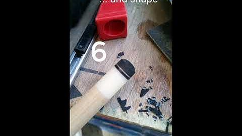 Kamui CLEAR hack... using own label as tip pad.