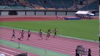 2016静岡県中学選抜男子100m8組