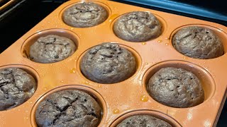 Chocolate Banana Muffins  1 Weight Watchers Point Each