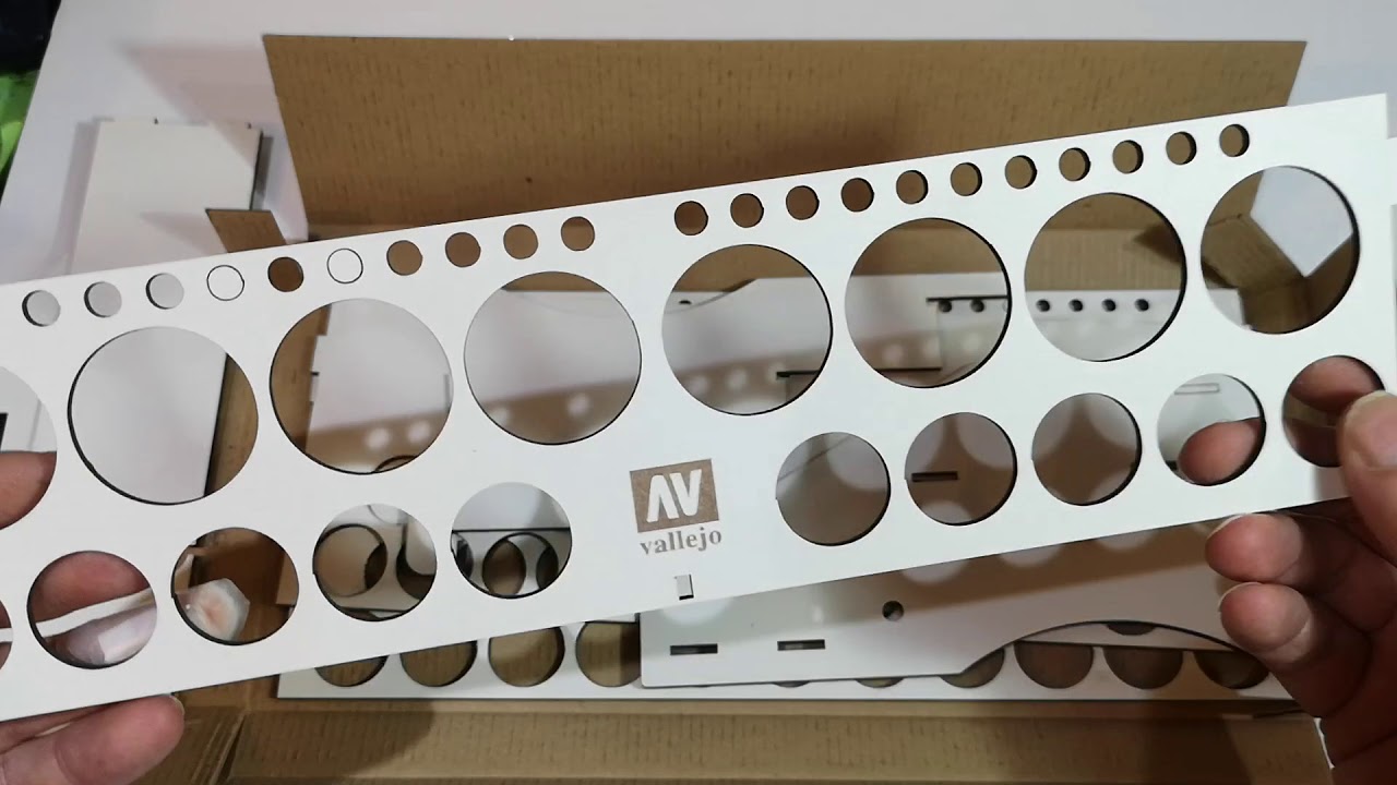 Vallejo Paint Rack Unboxing