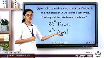 Grade 4 Mathematics Chapter 11 Class 3 Duration of time