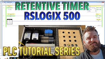 PLC Tutorial - RSLogix 500 - Retentive Timer Instruction