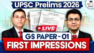 UPSC Prelims 2026 GS Paper 1 First Reaction | UPSC CSE Prelims 2026 |  StudyIQ IAS English