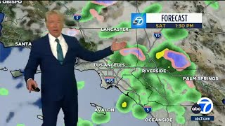 Dallas Raines on how much rain to expect in SoCal this weekend