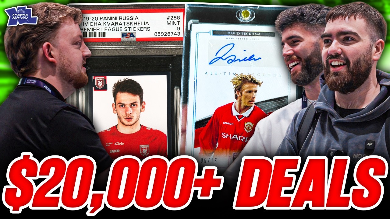 $20k in DEALS on LAST Day of London Card Show!