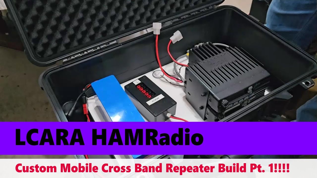 LCARA HAM Radio Crossband Repeater Kit Build - Pt