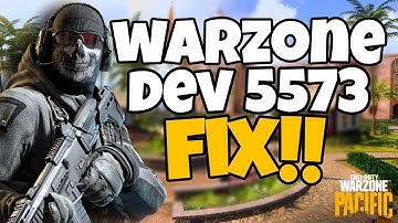 How To Fix COD Warzone Pacific Dev Error 5573 in 2022 PC