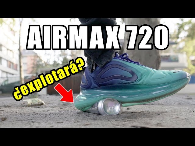 Destello Seguro Manía PUSE A PRUEBA LAS NIKE AIR MAX 720 !! MIRALO ANTES DE COMPRAR! - YouTube