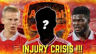 ARSENAL INJURY CRISIS!!! | RAUL SANLLEHI SPEAKS OUT!! | ZINCHENKO , PARTEY & TIERNEY OUT FOR NLD!!