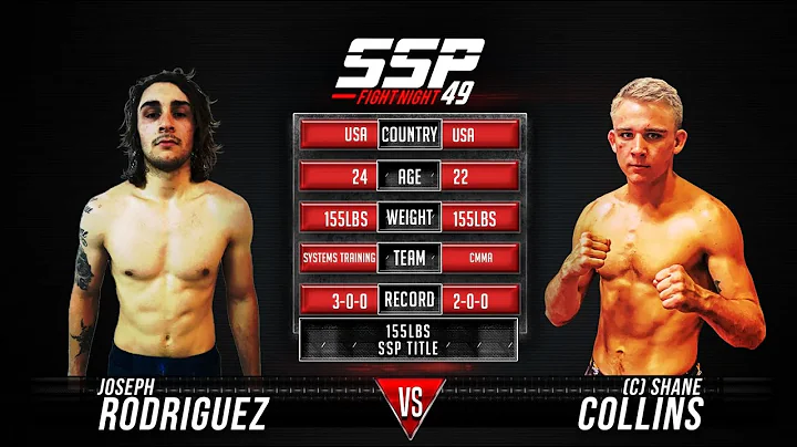 Joseph Rodriguez vs Shane Collins - SSP 49