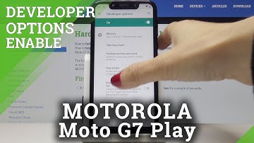 How to Activate Developer Options in MOTOROLA Moto G7 Play- OEM Unlock & USB Debugging