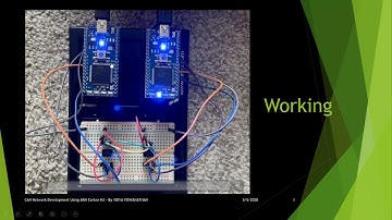 Controller Area Network (CAN BUS Network) development using ARM Cortex M3 based microcontroller