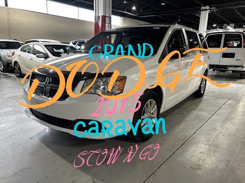 Видео: Отчет по DODGE GRAND CARAVAN 2015 STOW'N'GO. Автоподбор Канада, Онтарио, Торонто.