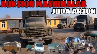 13 DEKABR JUDA JUDA ARZON SOTILADIGON AUKSION MASHINALAR    KAMAZ AVTOBUS ISUZU PERASHKAVOZ 1000$